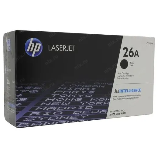 Cartuș pentru imprimantă HP CF226A (26A), Negru