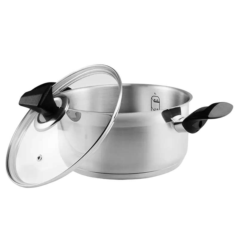 Cratiță Polaris Verde-20C, 3L, Argintiu