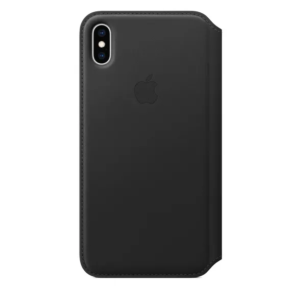 Husă tip carte Apple iPhone XS Max Case, Negru