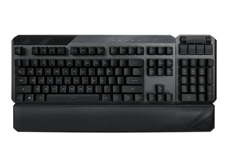Клавиатура ASUS ROG Claymore II, Беспроводное, Чёрный