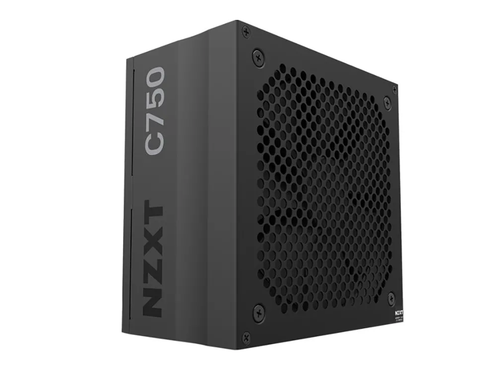 Блок питания для компьютеров NZXT C750 Gold, 750Вт, ATX, Полностью модульный