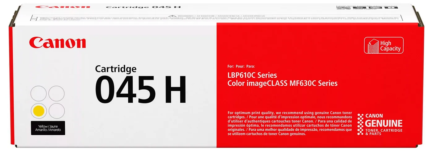 Cartuş Canon CRG-045H, Galben