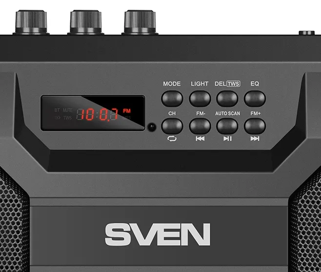 Boxă portabilă SVEN PS-520, Negru