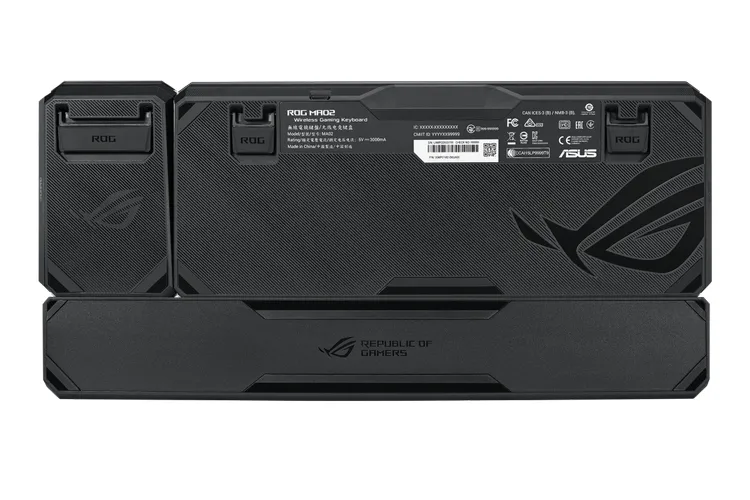 Клавиатура ASUS ROG Claymore II, Беспроводное, Чёрный