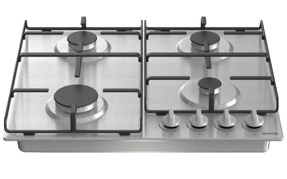 Plită pe gaz Gorenje G 640 EX, Argintiu