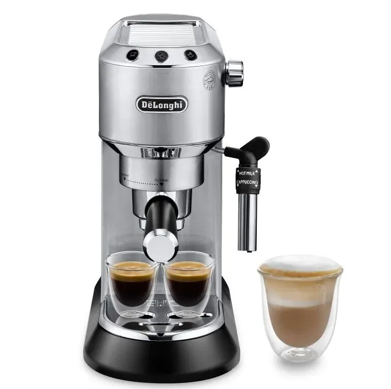 Espressor manual De'Longhi Dedica Pump Espresso, 1300W, Argintiu