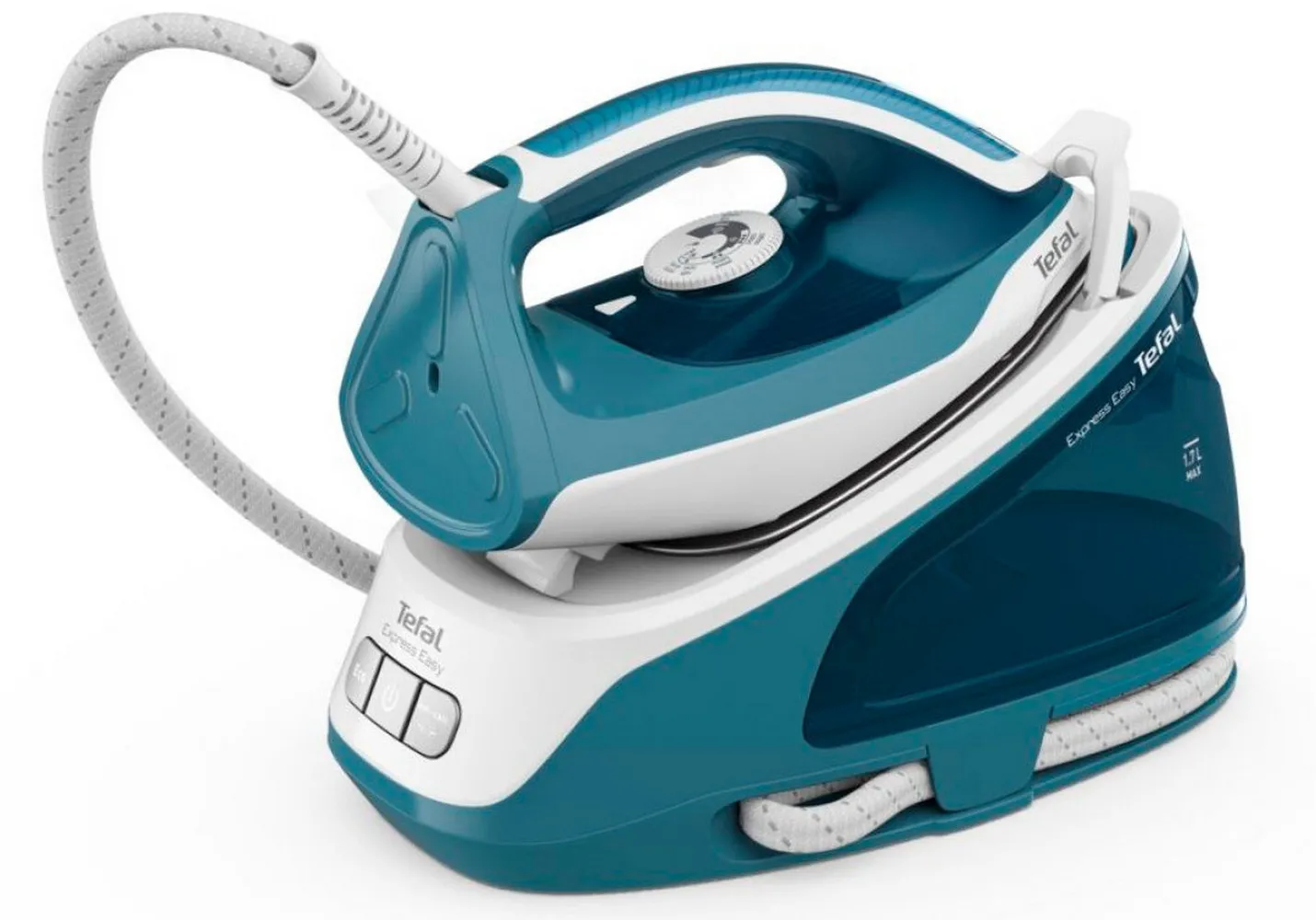 Fier de călcat cu generator de abur Tefal SV6131E0, 2200W, Albastru deschis