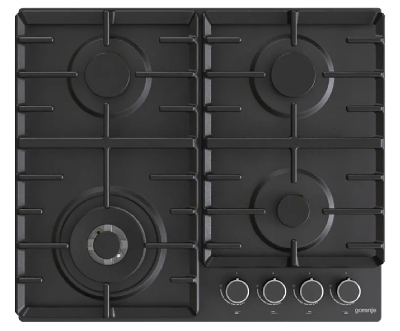 Plită pe gaz Gorenje GW 642 AB, Negru