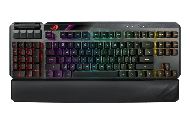 Клавиатура ASUS ROG Claymore II, Беспроводное, Чёрный