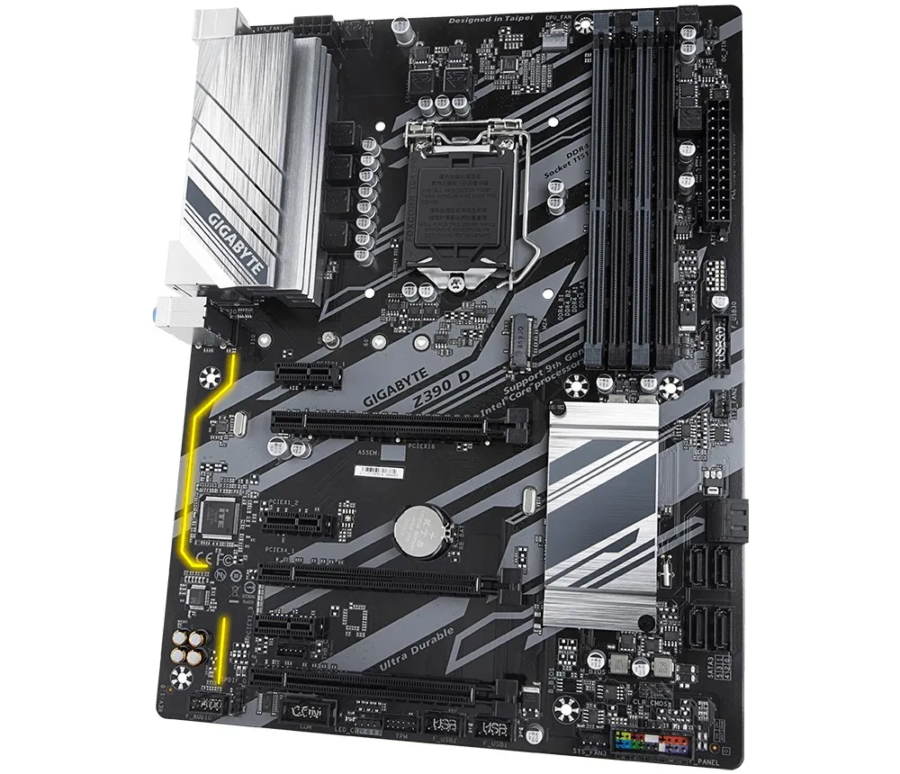 Материнская плата Gigabyte Z390 D, LGA1151, ATX