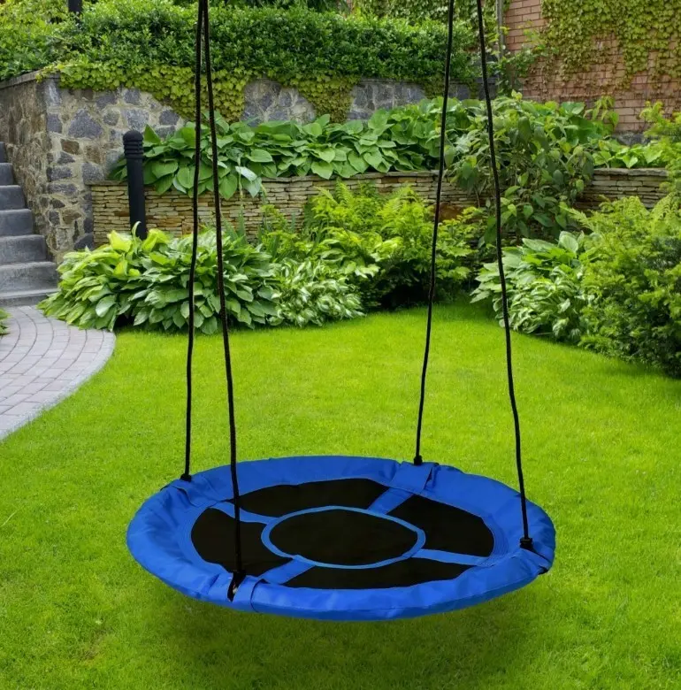 Качели подвесные гнездо JUMI (синий)