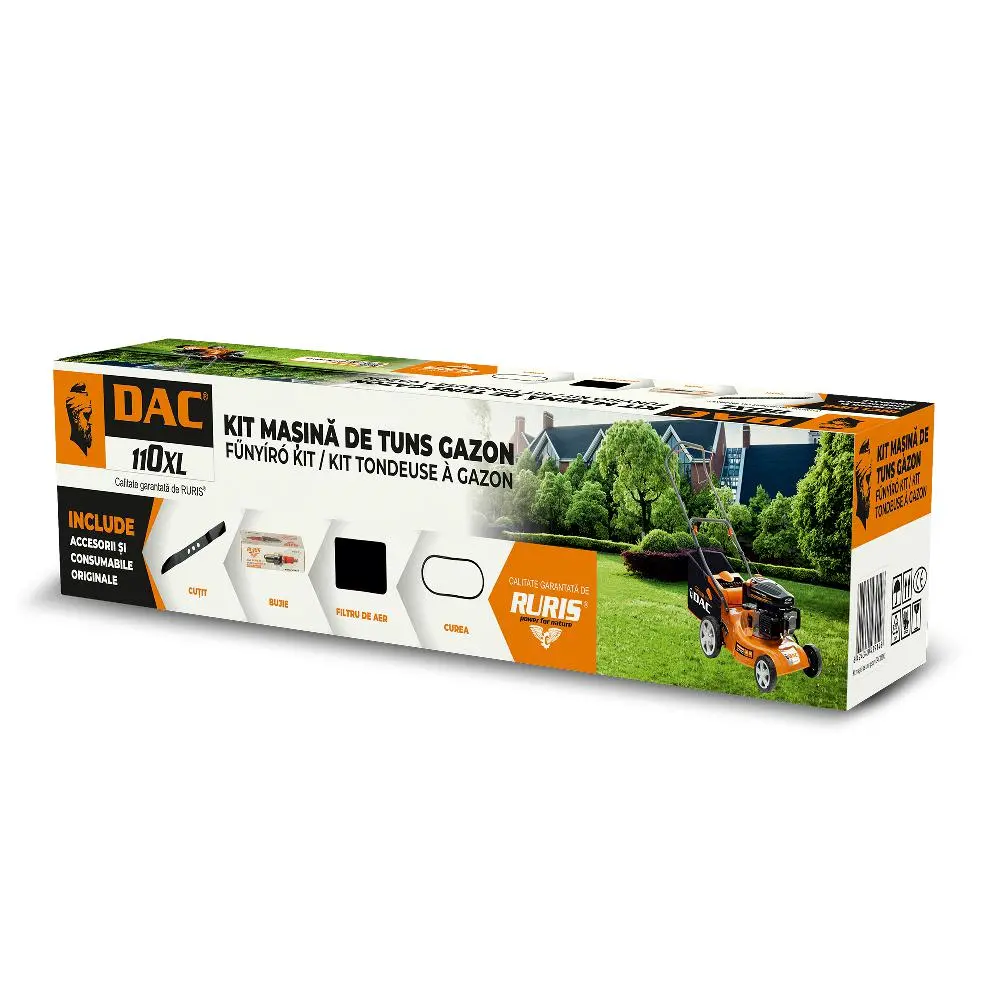 Kit masina de tuns gazon DAC 110XL
