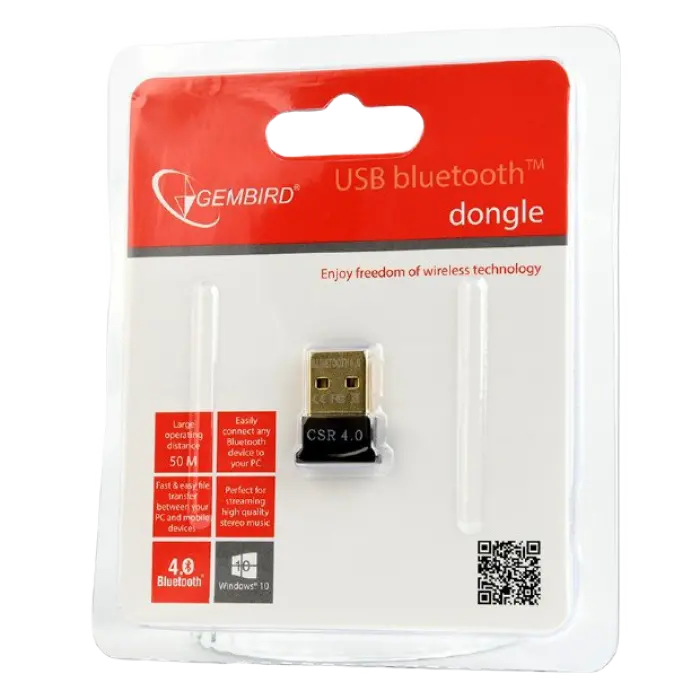 Adaptor Bluetooth Gembird BTD-MINI5, 4.0