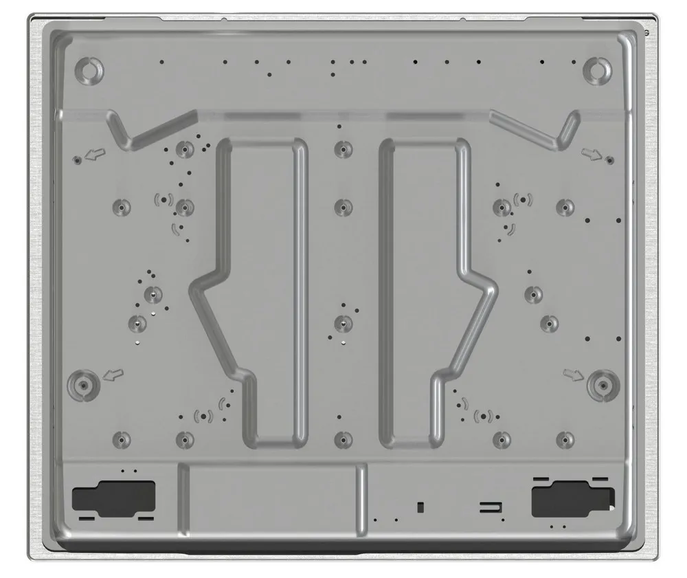 Plită pe gaz Gorenje G 640 EX, Argintiu