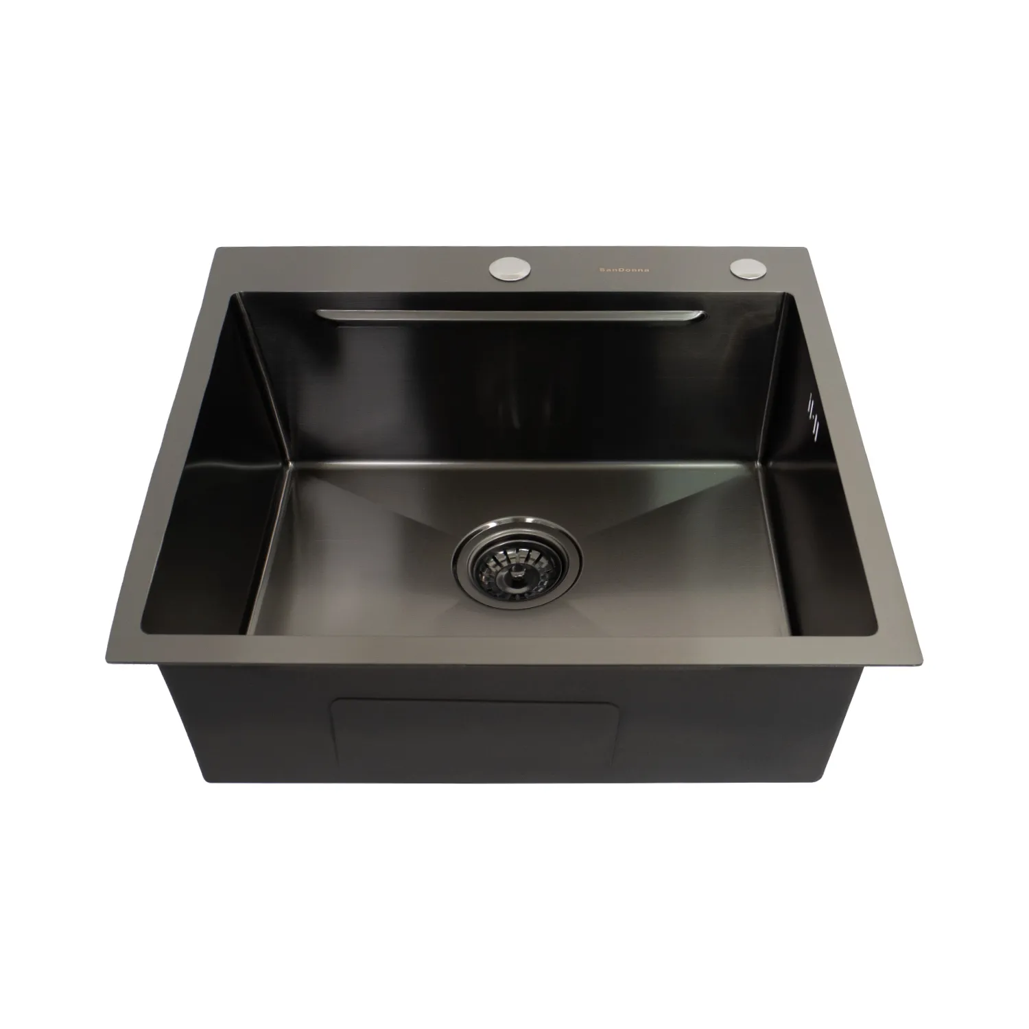 Chiuveta handmade SanDonna HD5550 (Negru) 