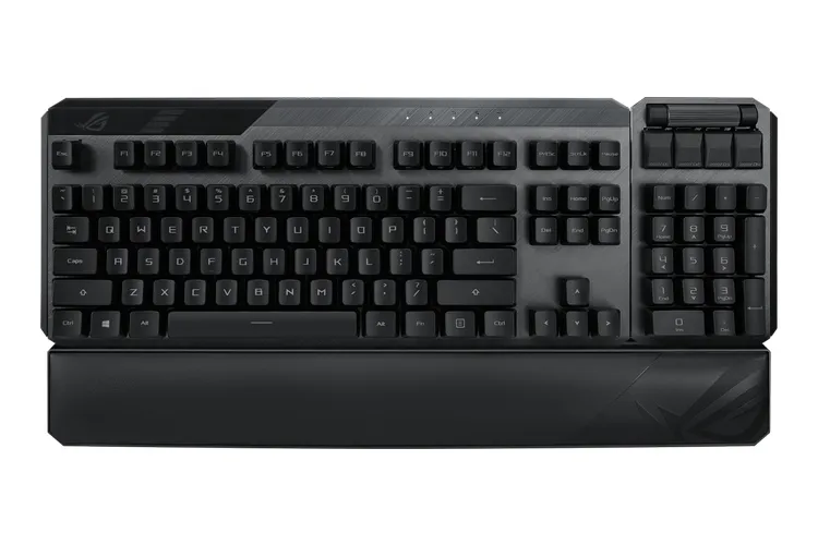 Клавиатура ASUS ROG Claymore II, Беспроводное, Чёрный