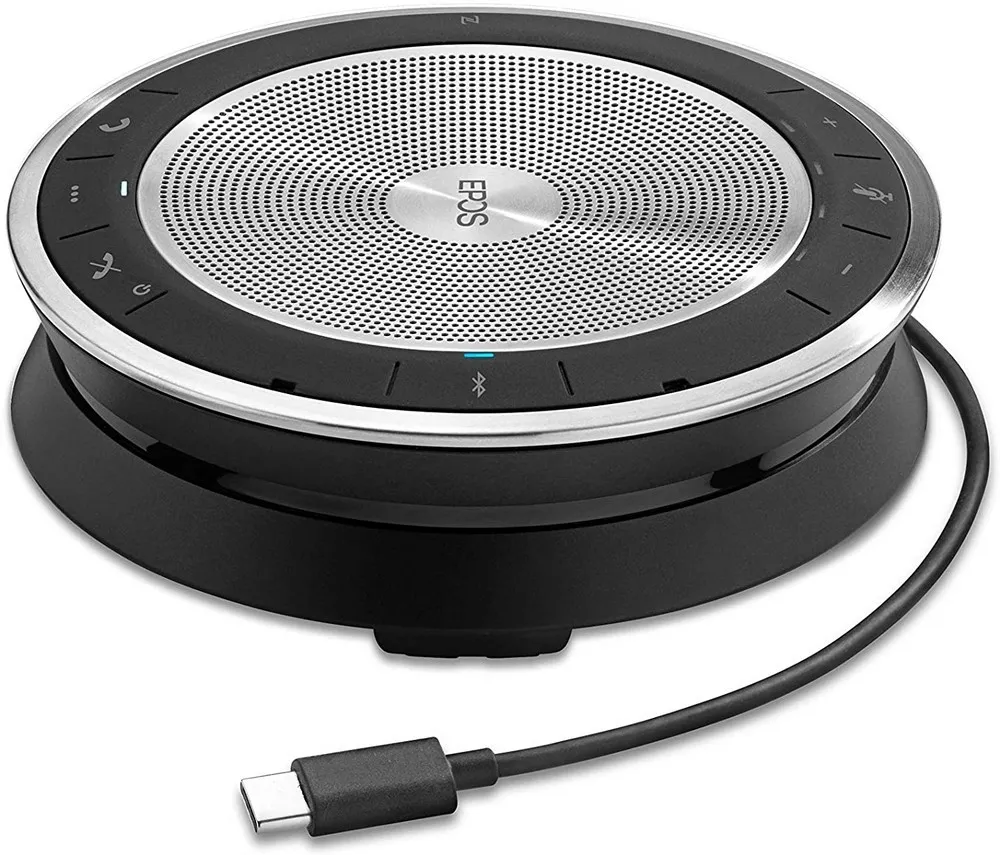 Microfon portabil pentru înregistrare vocală EPOS EXPAND SP 30+, Fără fir/Cu fir, Argintiu