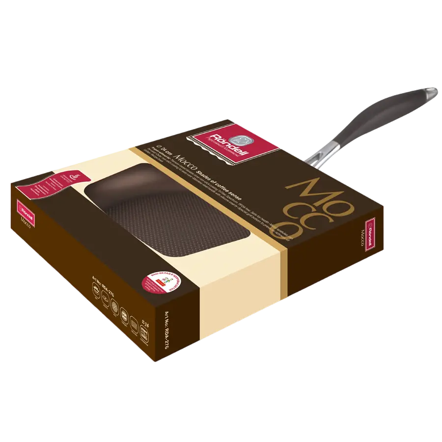 Сковорода Rondell RDA-276, 24см, Коричневый