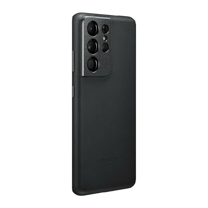 Husă Samsung Leather Cover for Galaxy S21+, Negru