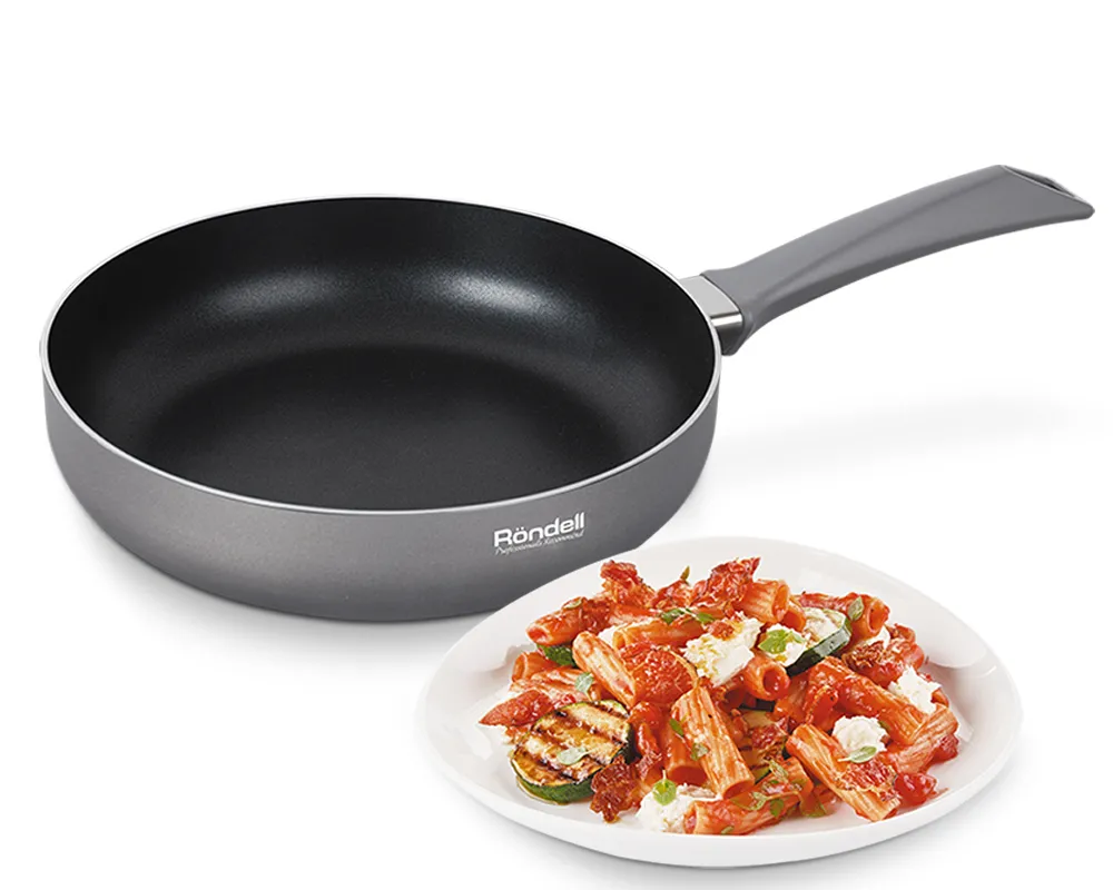 Сковорода WOK Rondell RDA-1398, 28см, Серый