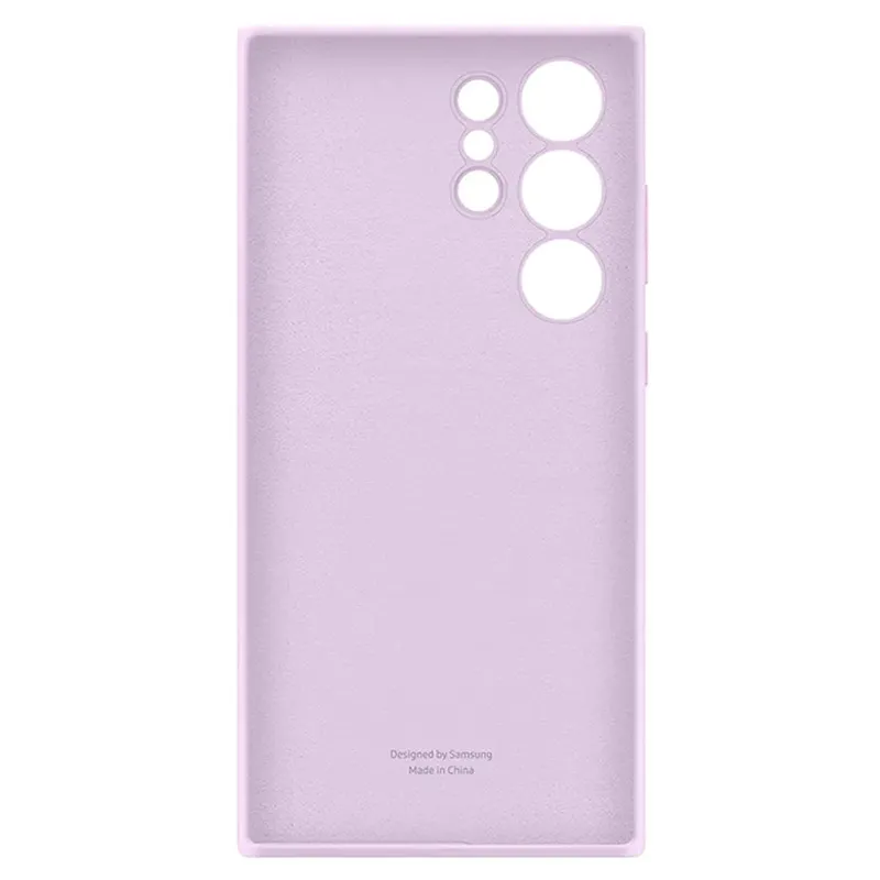 Husă Samsung Silicone Cover for Galaxy S23 Ultra, Violet