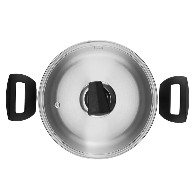 Cratiță Polaris Verde-20C, 3L, Argintiu