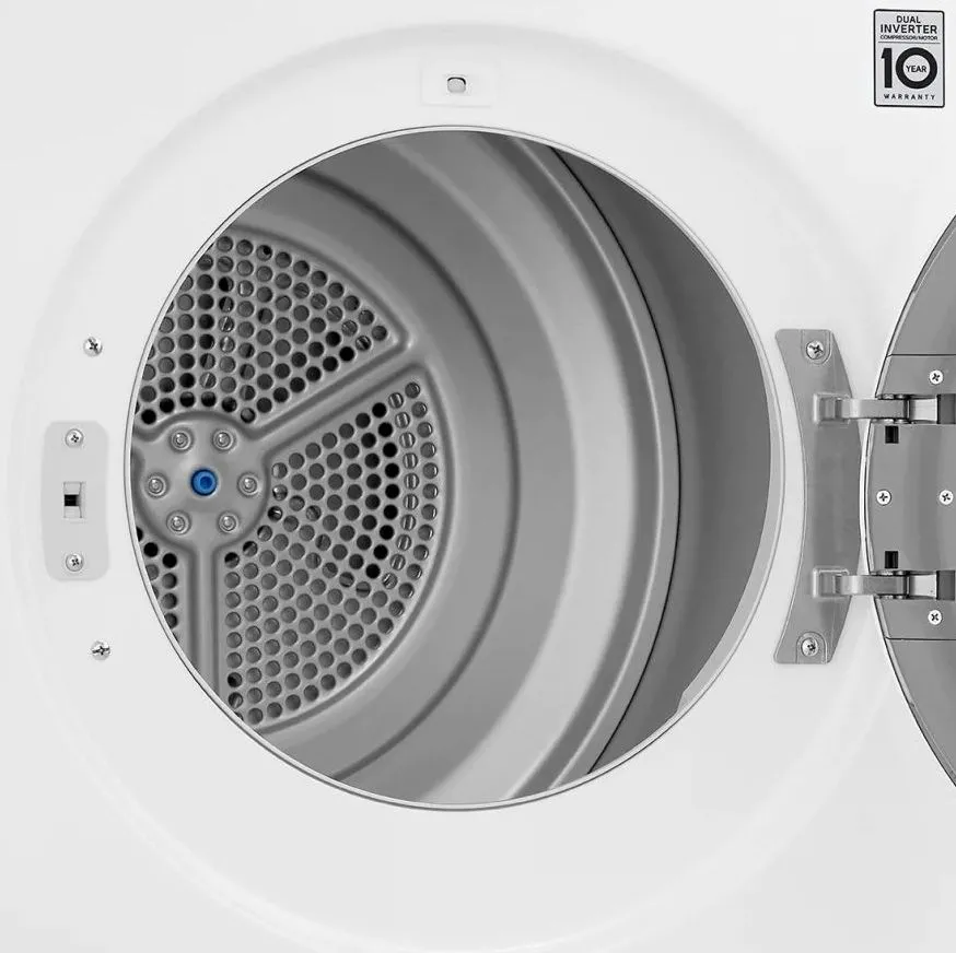 Uscător de rufe LG DC90V5V0W, 9, Alb