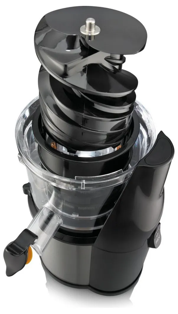 Соковыжималка Gorenje Vitaway JC4800VWY, Черный Нержавеющая Сталь