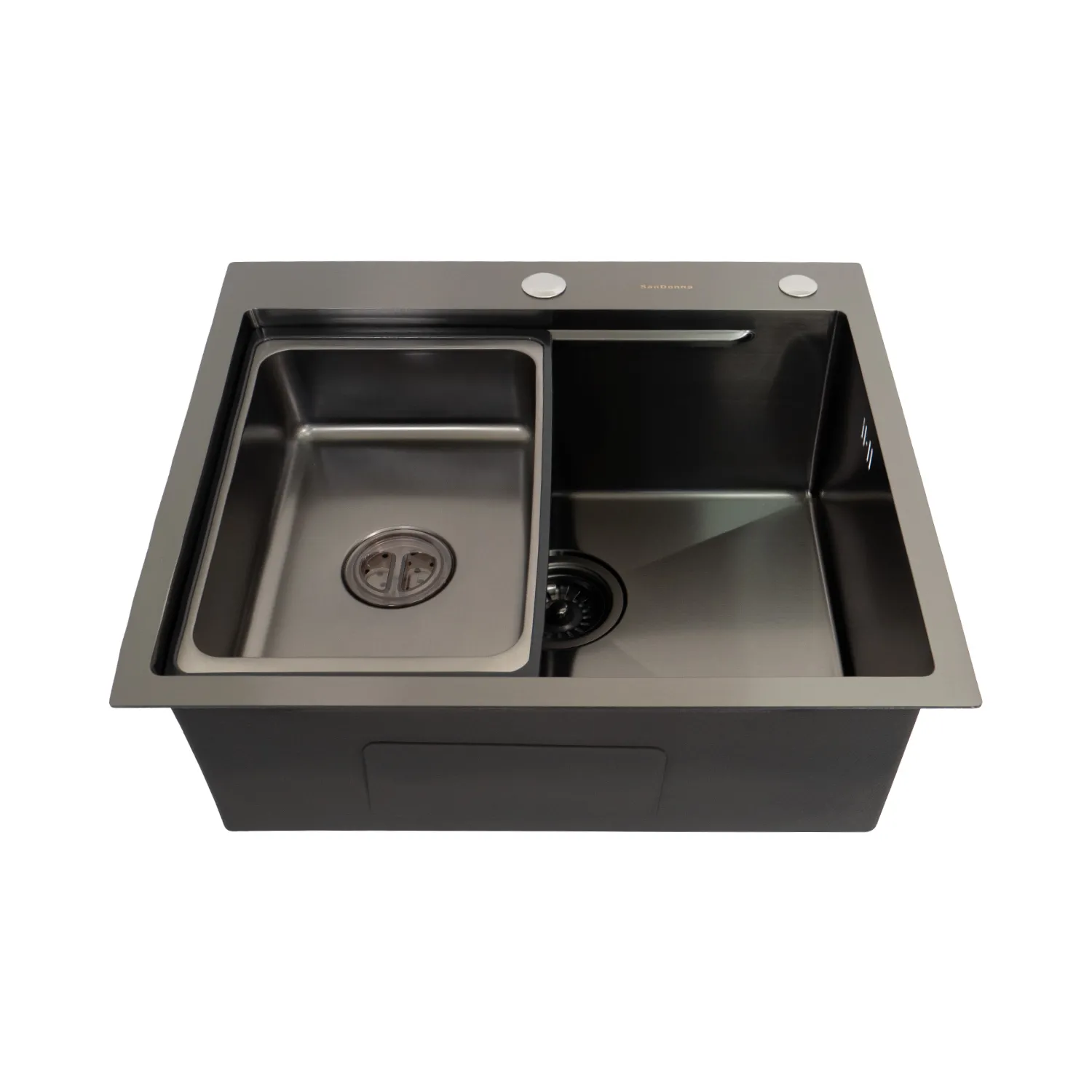 Chiuveta handmade SanDonna HD5550 (Negru) 