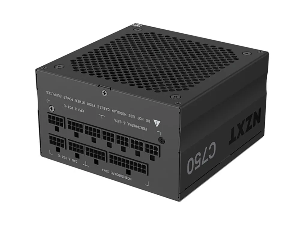 Блок питания для компьютеров NZXT C750 Gold, 750Вт, ATX, Полностью модульный