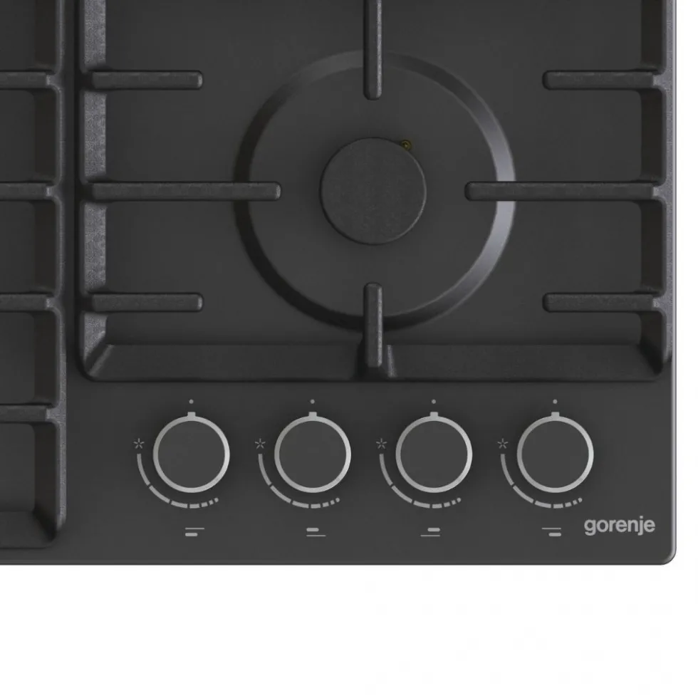 Plită pe gaz Gorenje GW 642 AB, Negru