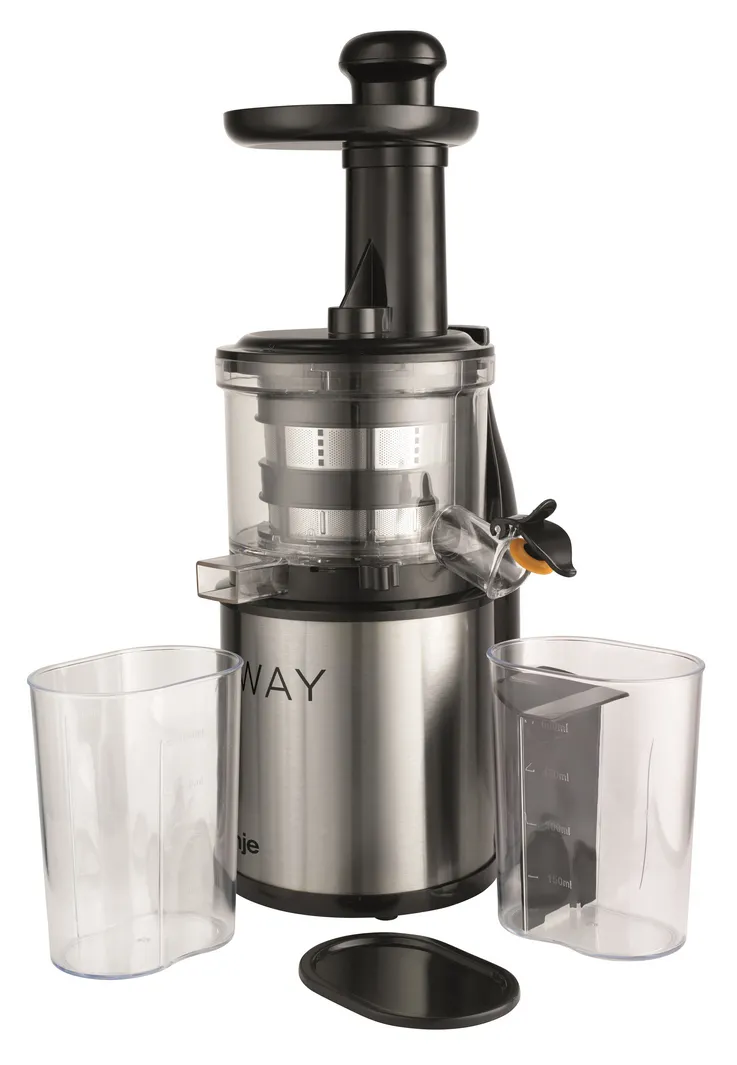 Соковыжималка Gorenje Vitaway JC4800VWY, Черный Нержавеющая Сталь