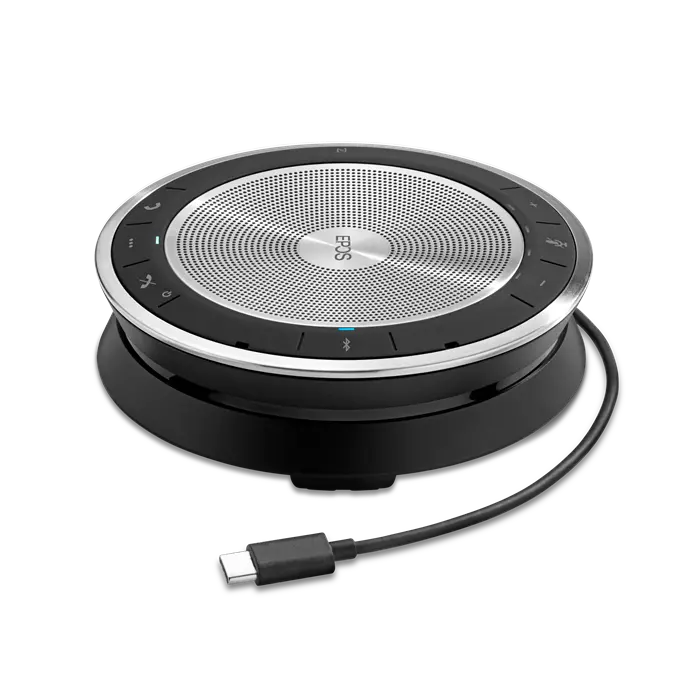 Microfon portabil pentru înregistrare vocală EPOS EXPAND SP 30+, Fără fir/Cu fir, Argintiu