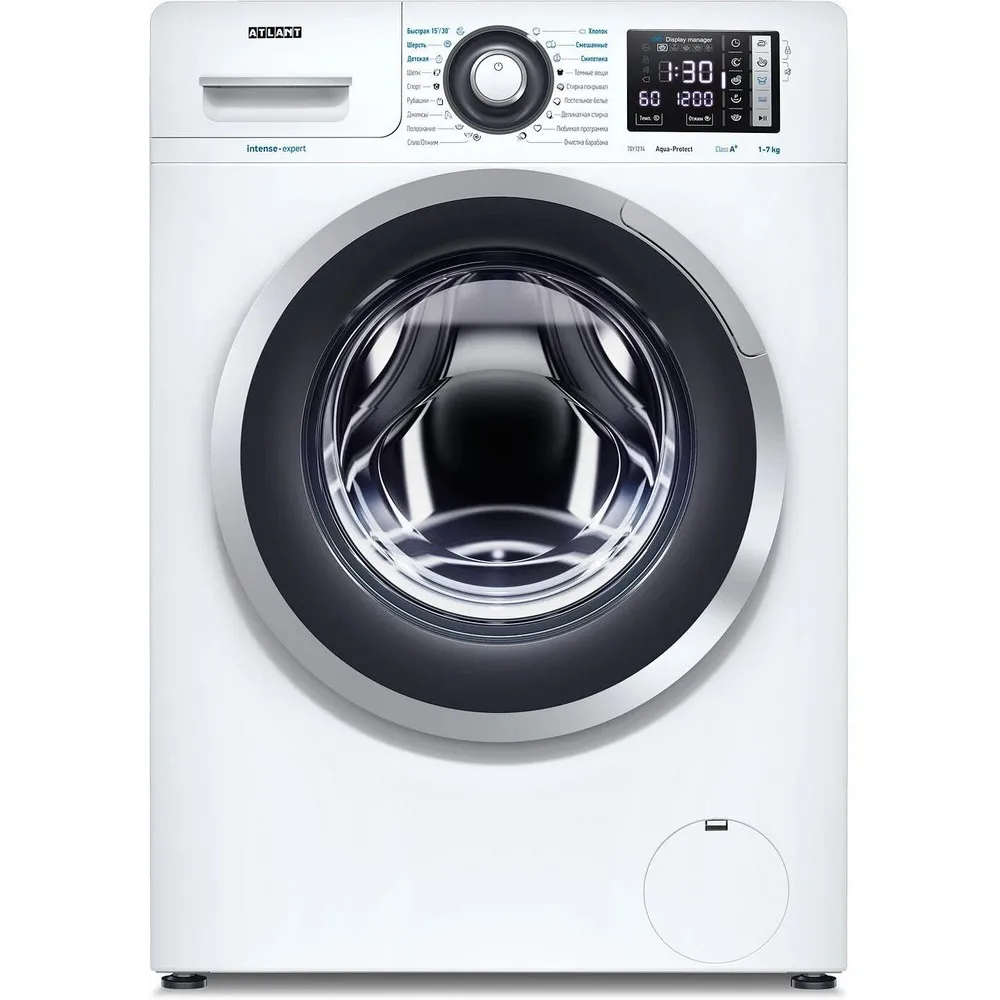 Стиральная машина Atlant СМА 70У1214-11, 7кг, Белый