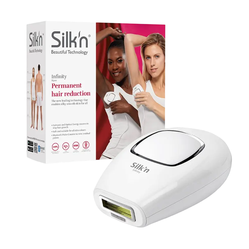 Fotoepilator Silk'n Infinity 400K INF1PE3001, Alb