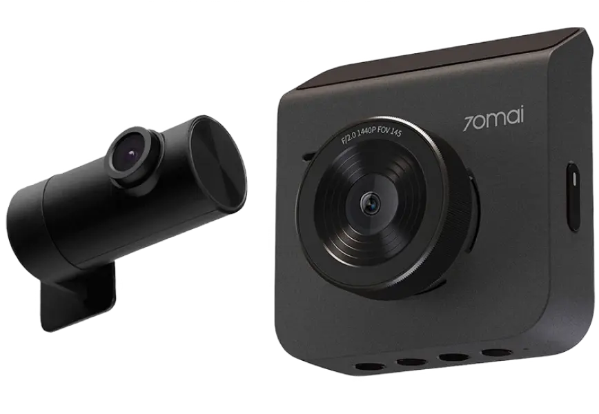 Cameră auto DVR 70mai Dash Cam A400, 2560 x 1440, Gri