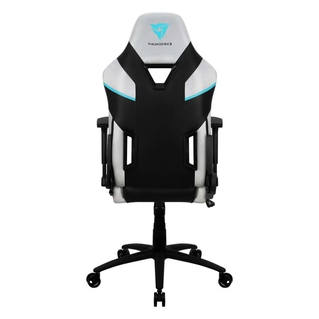 Scaun Gaming ThunderX3 TC5, PU Piele, Negru/Alb