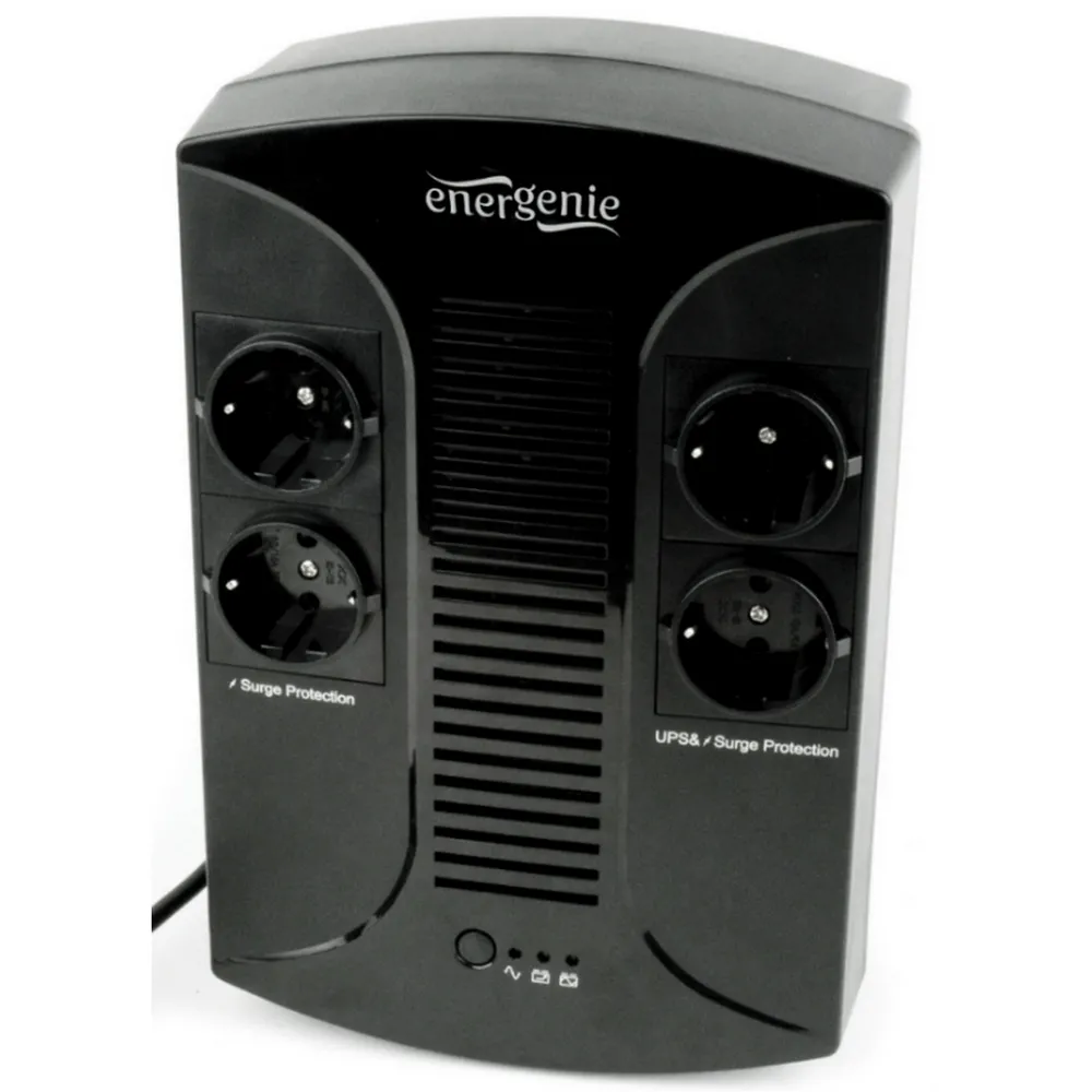 Sursă de alimentare neîntreruptibilă Energenie EG-UPS-001, Linear-interactiv, 650VA, Turn