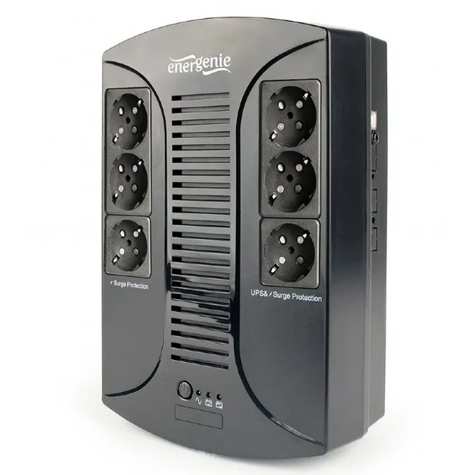 Sursă de alimentare neîntreruptibilă Energenie EG-UPS-001, Linear-interactiv, 650VA, Turn