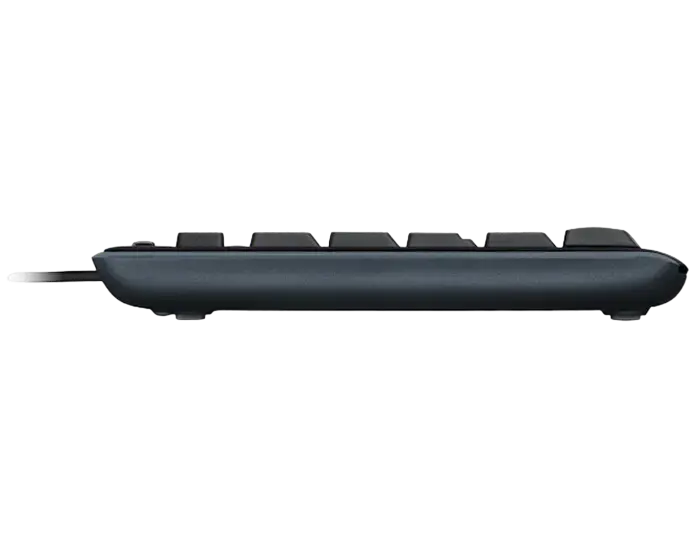 Клавиатура Logitech K200, Проводное, Чёрный