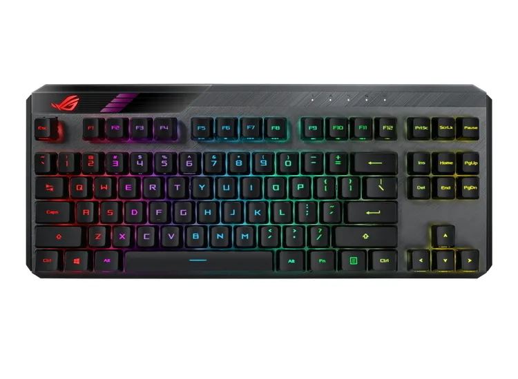 Wireless Gaming Keyboard Asus ROG Claymore II, Optical, Modular, RGB, 2.4 Ghz, US Layout