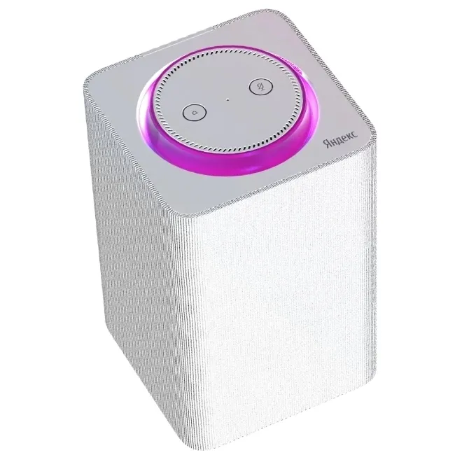 Портативная колонка Yandex YNDX-0001S, Серебристый