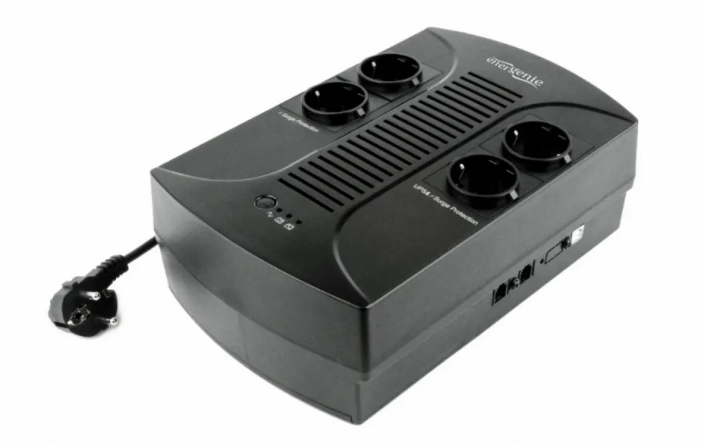 Sursă de alimentare neîntreruptibilă Energenie EG-UPS-001, Linear-interactiv, 650VA, Turn