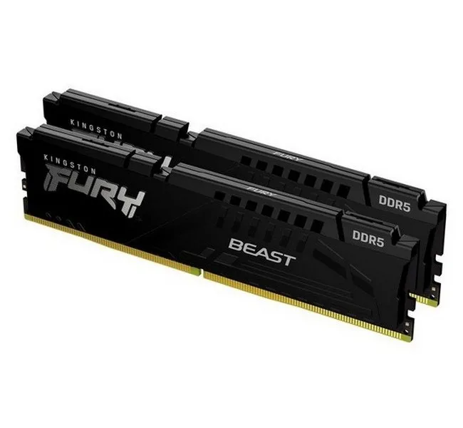 Оперативная память Kingston FURY Beast, DDR5 SDRAM, 6000 МГц, 64Гб, KF560C40BBK2-64