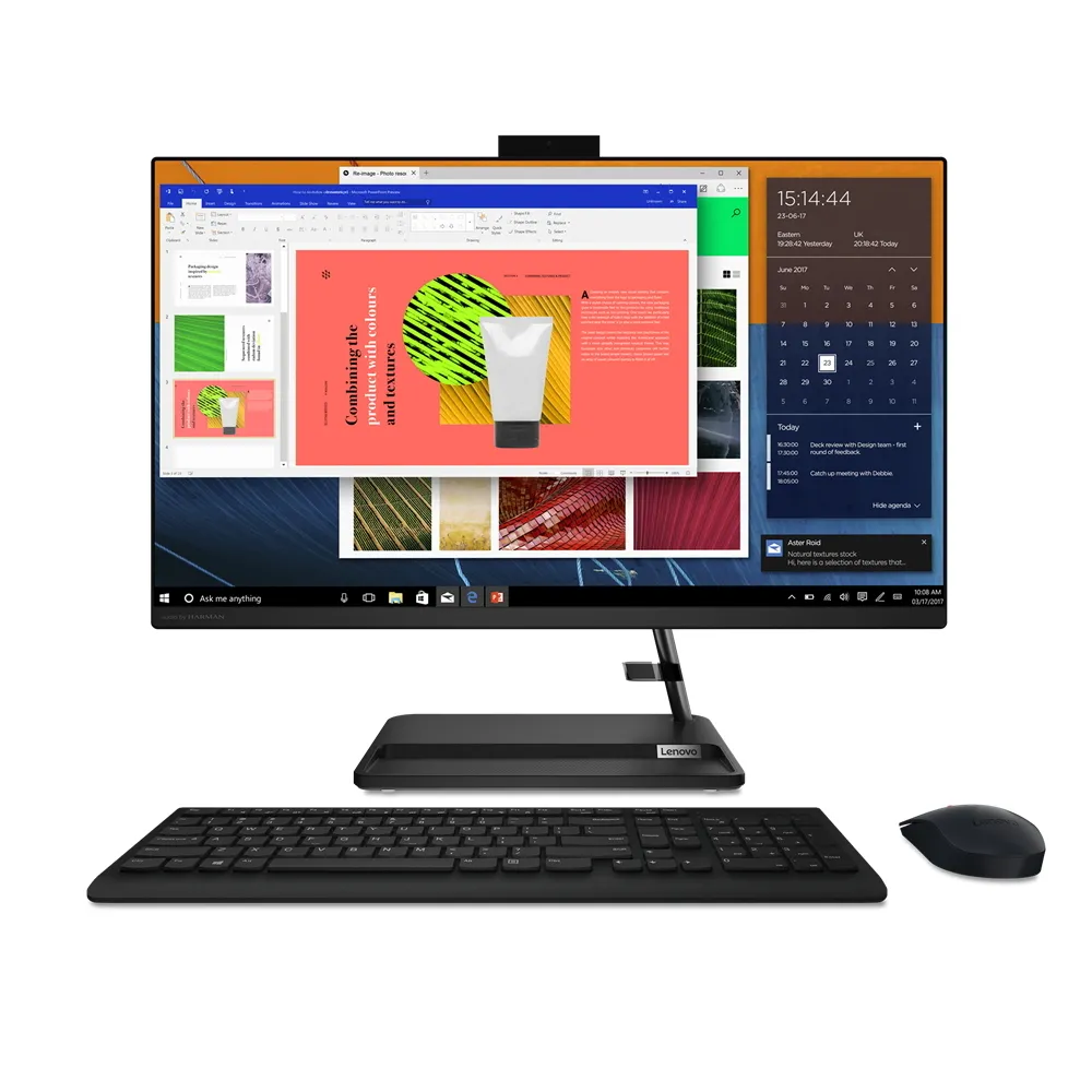 Computer All-in-One Lenovo IdeaCentre 3 27ITL6, 27", Intel Core i5-1135G7, 16GB/512GB, Fără SO, Negru