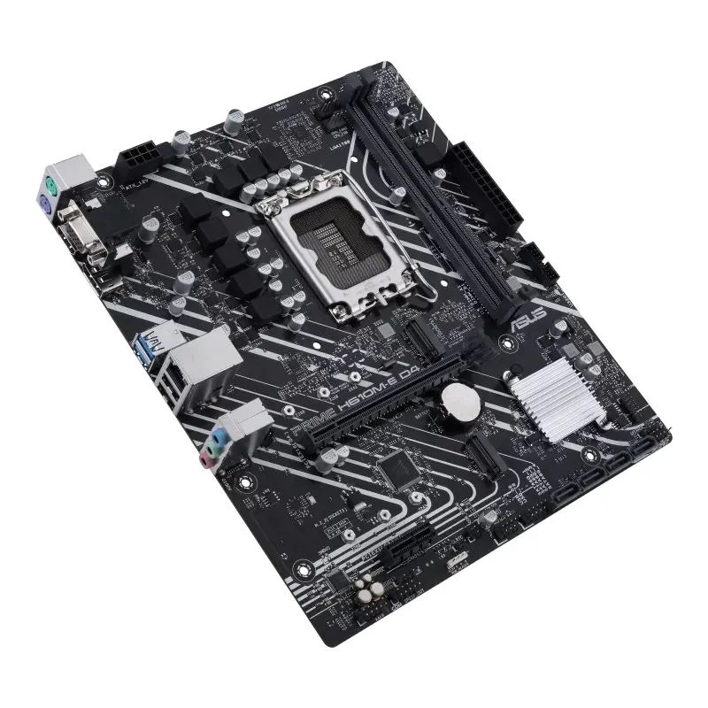 Материнская плата ASUS PRIME H610M-E D4, LGA1700, Intel H610, Micro-ATX
