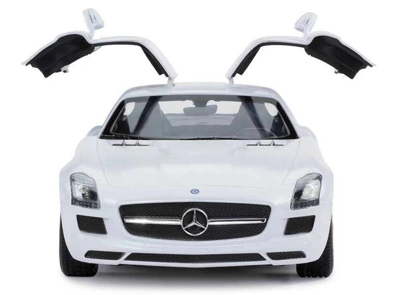 Jucărie cu telecomandă Rastar Mercedes-Benz SLS, 1:14, White  (47600-8)
