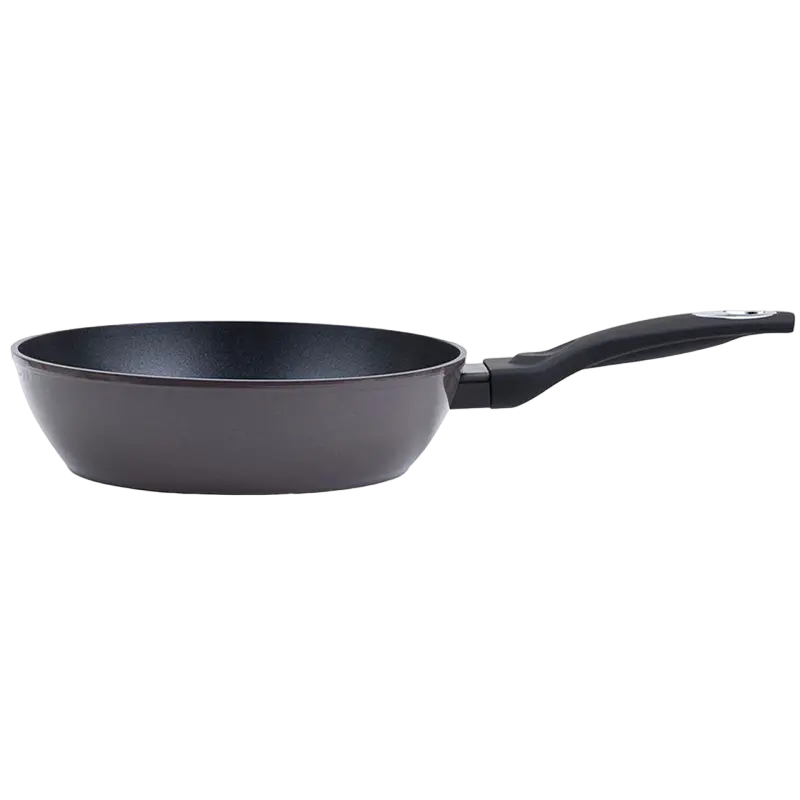 Сковорода глубокая RESTO 93031, 24см, Чёрный