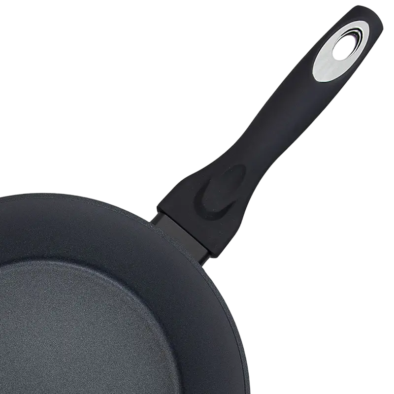 Сковорода глубокая RESTO 93031, 24см, Чёрный