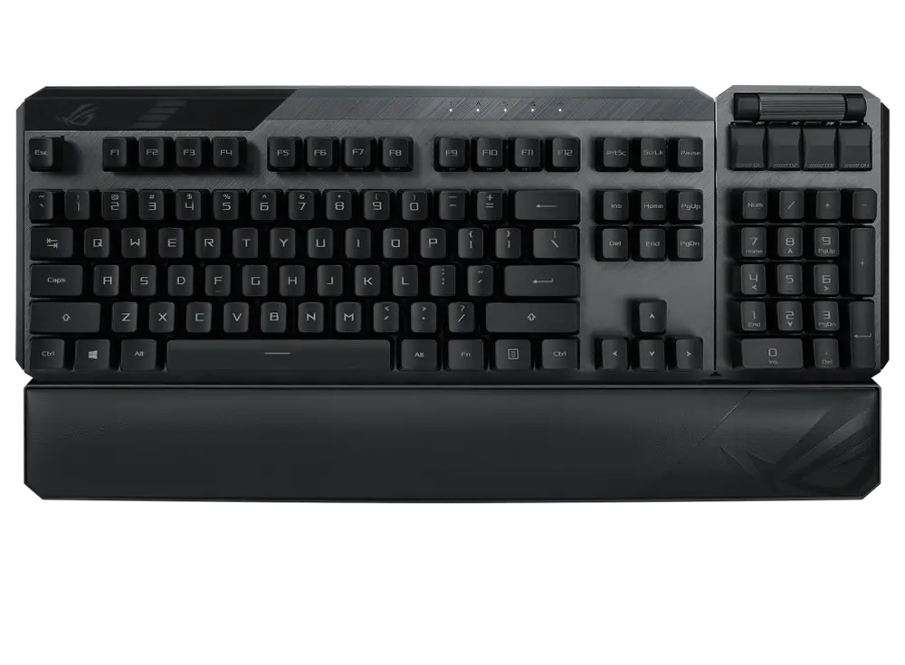 Wireless Gaming Keyboard Asus ROG Claymore II, Optical, Modular, RGB, 2.4 Ghz, US Layout